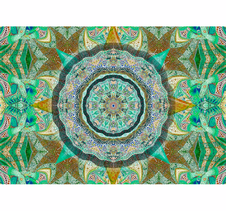 fototapety mandala zložité usporiadanie mandaly - Tenstickers