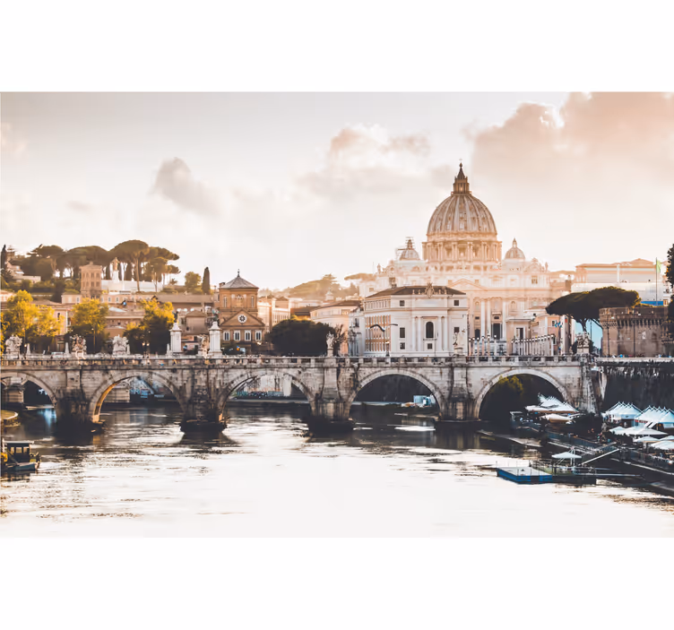 fototapety na stenu mesta historická rímska architektúra - Tenstickers