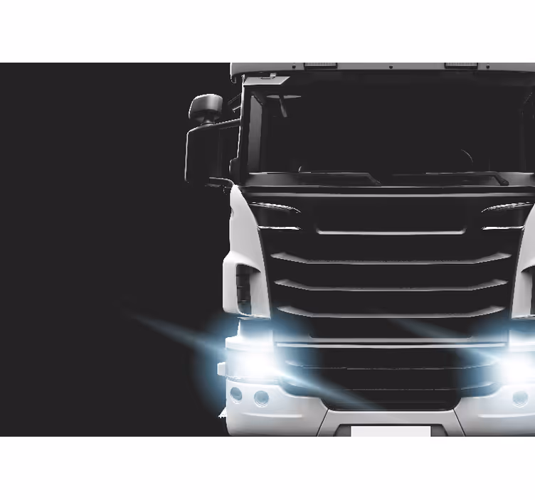 fototapeta moto predný ťažký nákladný automobil - Tenstickers