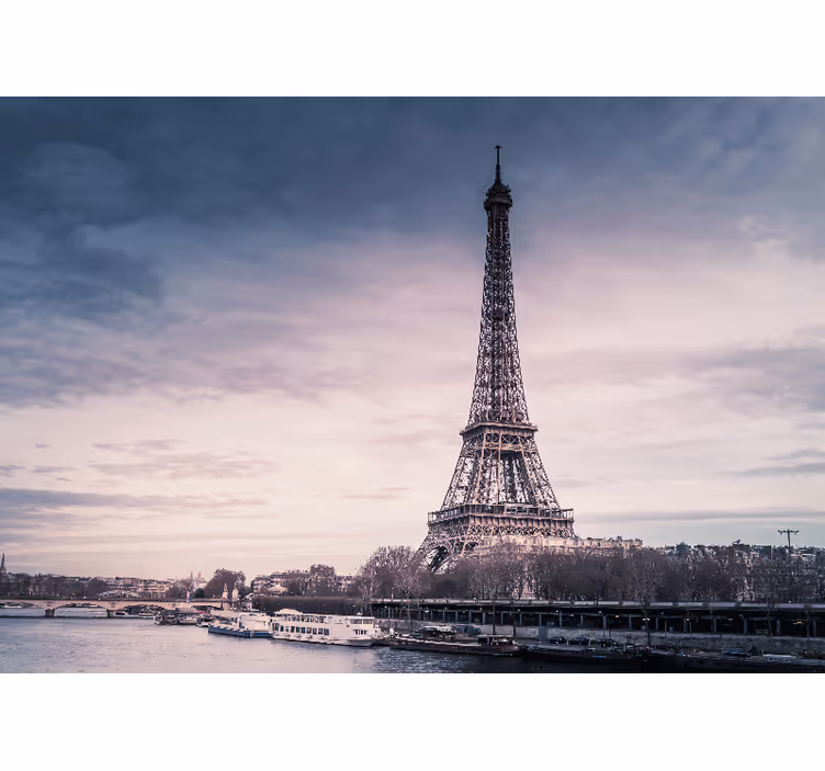 Eiffelova veža dizajn paris fototapeta - Tenstickers