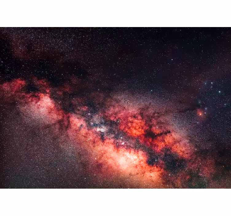 Fototapety vesmír galaktická hmlovina scéna - Tenstickers