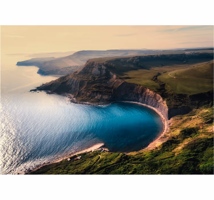 Krajinka fototapety bohatý pobrežný horizont - Tenstickers