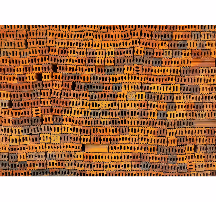 Fototapety tehly s usporiadaním tehál - Tenstickers