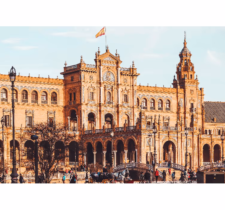 Fototapety madrid historická španielska architektúra - Tenstickers