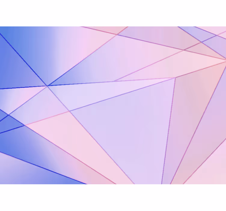 Abstraktné fototapety geometrická hra farieb - Tenstickers