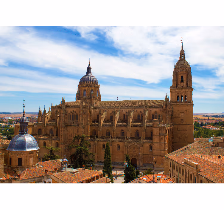 Fototapety madrid pohľad na historickú katedrálu - Tenstickers