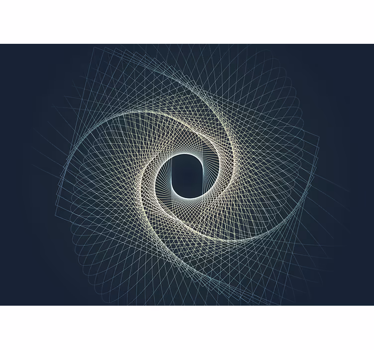 Abstraktné fototapety s vírivým geometrickým vzorom - Tenstickers