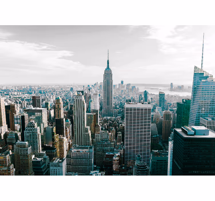 Fototapeta new york ikonická panoráma mesta - Tenstickers