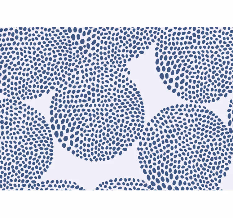 Fototapeta textura organický tvarový vzor - Tenstickers