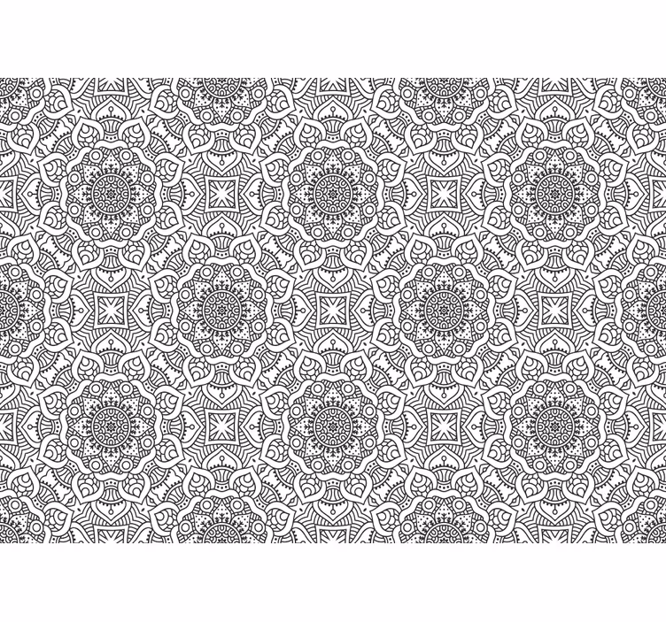Fototapety mandala zložitých geometrických vzorov - Tenstickers