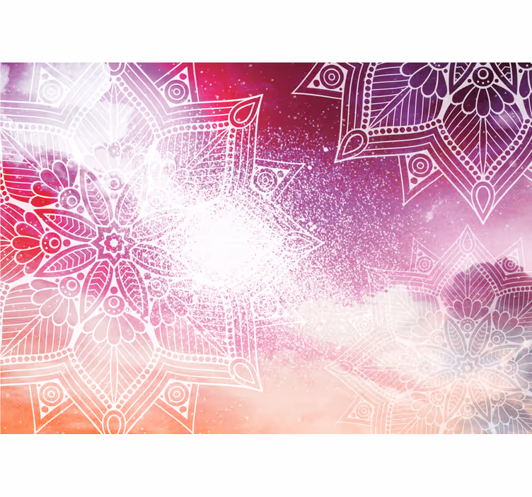 Fototapety mandala s prepracovanými motívmi - Tenstickers