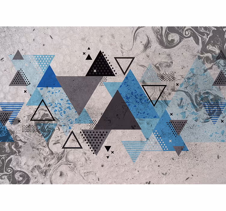 Abstraktné fototapety geometrická kompozícia - Tenstickers