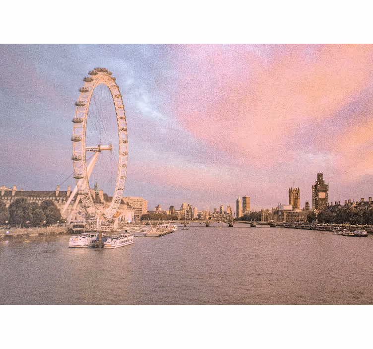 Fototapety londýn pohľad na londýnsky očný most - Tenstickers