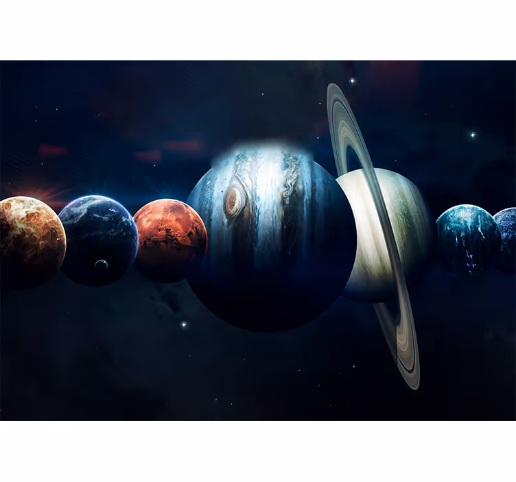Galaxia s hviezdami vesmírna nástenná fototapeta - Tenstickers