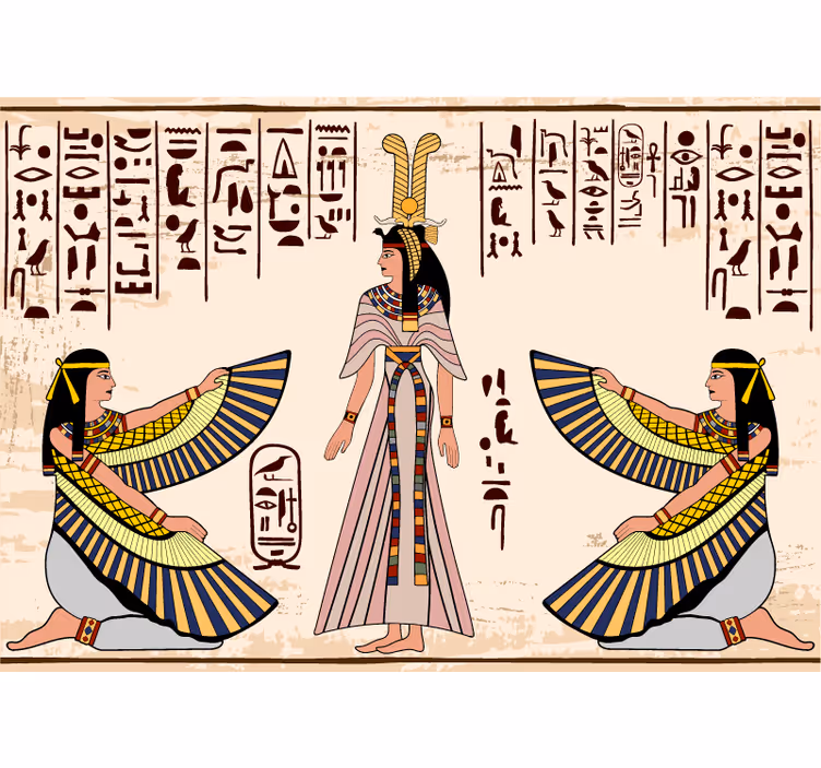 Egyptská bohyňa satet moderná fototapeta - Tenstickers