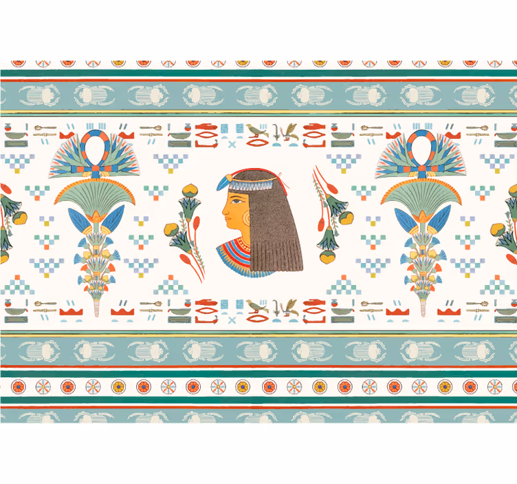 Umelecké fototapety profil egyptské ženy - Tenstickers