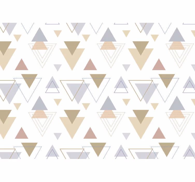 Abstraktné fototapety geometrické trojuholníkové vzory - Tenstickers