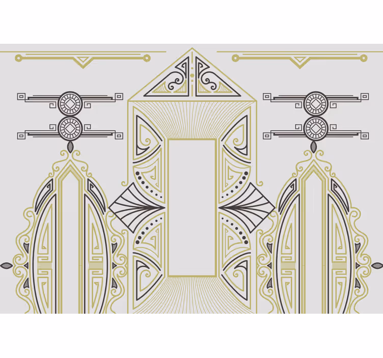 Umelecké fototapety geometrická elegancia - Tenstickers