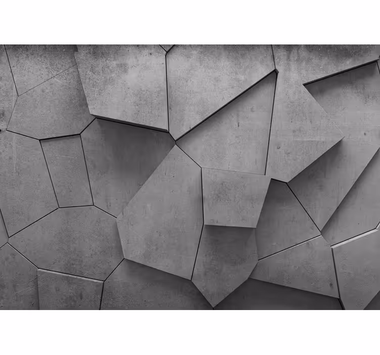 Textúra betónovej steny 3d fototapeta - Tenstickers