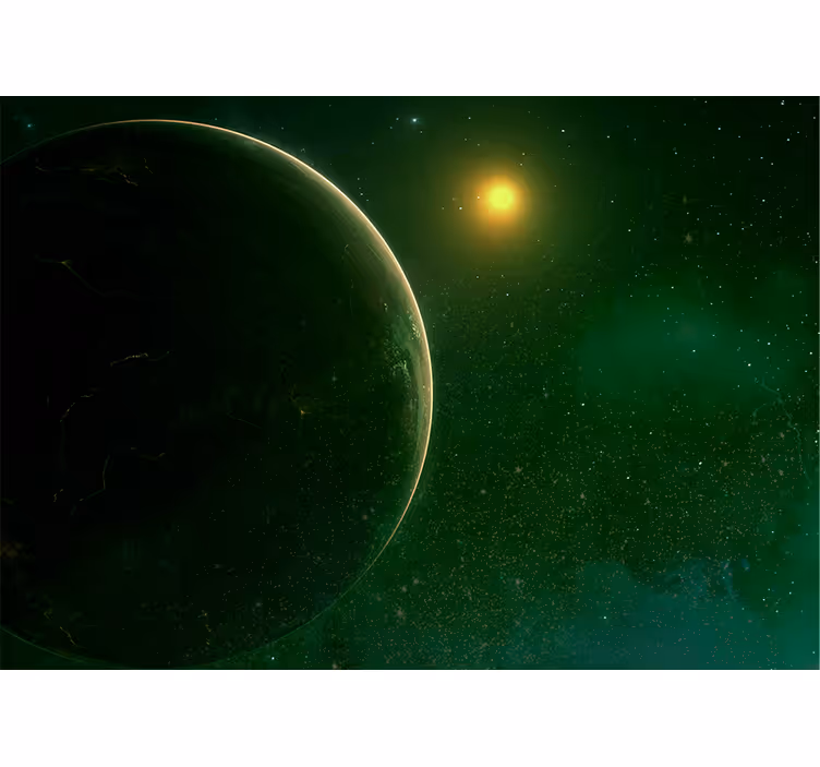 Fototapety vesmír planetárna nebeská scéna - Tenstickers