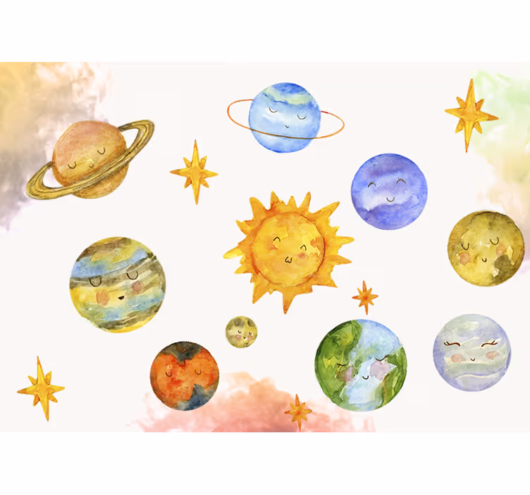 Fototapety fantasy hravé nebeské telesá - Tenstickers