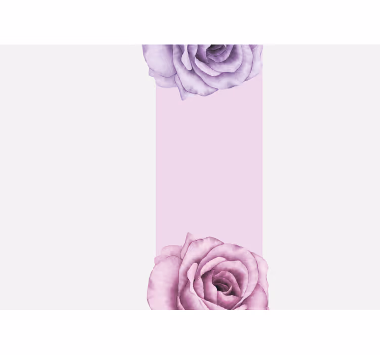 Fototapeta kvety dizajn fialovej ruže - Tenstickers