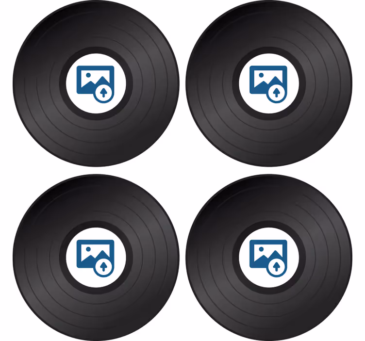 Disk s fotografiami personalizované tácky - Tenstickers