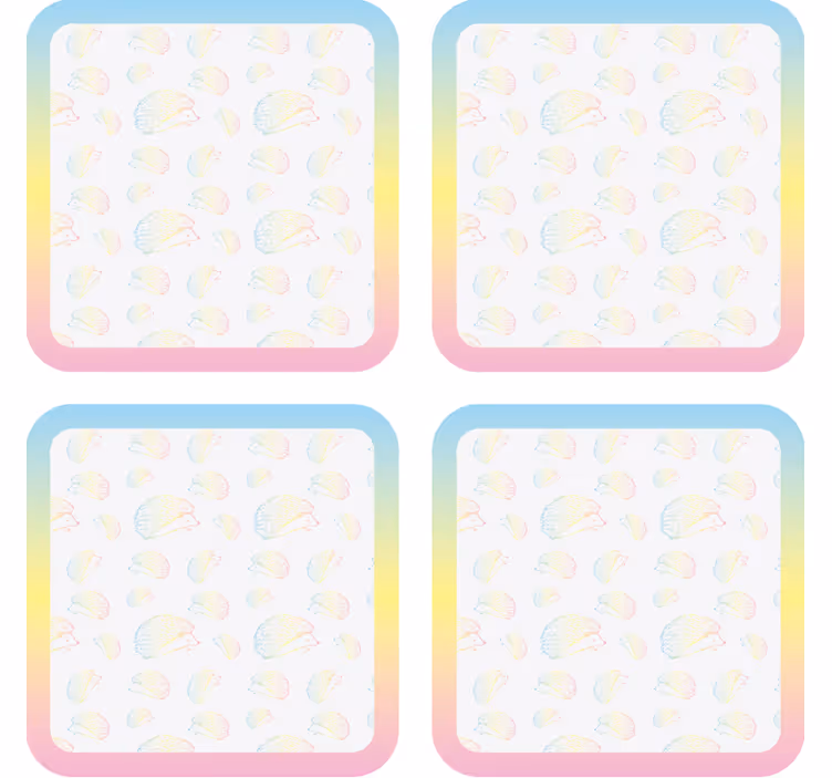 Dikobraz nakreslený v linkách na pitie - Tenstickers