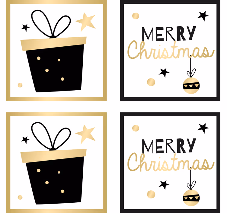 Elegantná darčeková krabička na pitie - Tenstickers