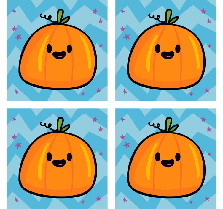 Tekvica halloween drink tácka - Tenstickers