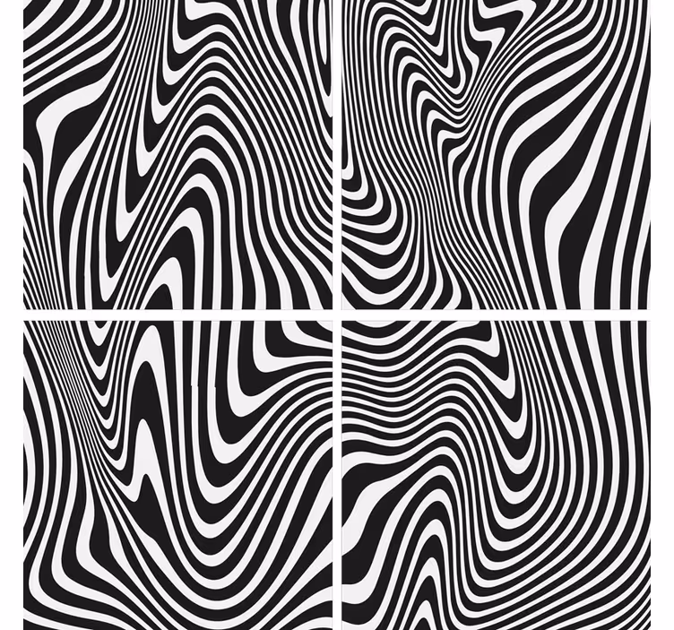 3d zebra tlačiarenská dráha - Tenstickers