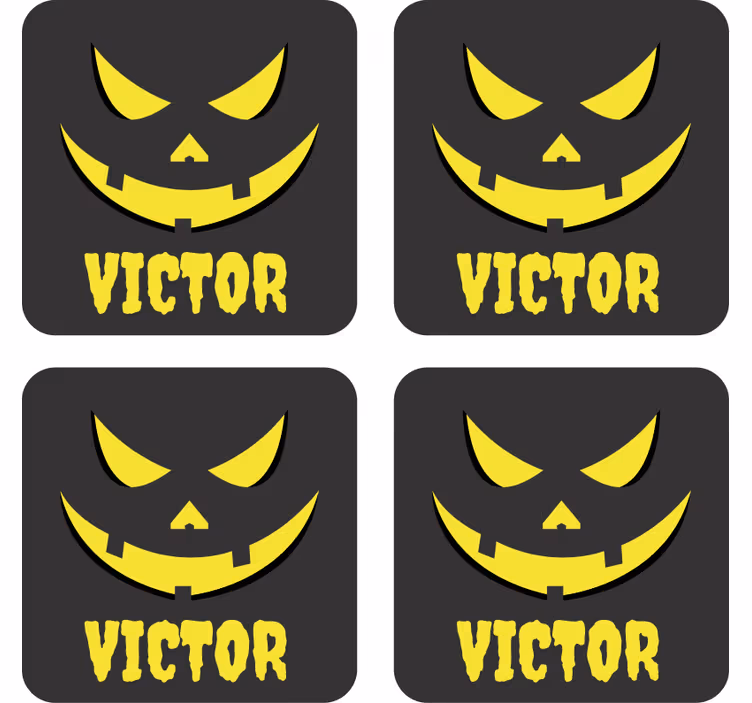 Personalizovaná tekvica na horskú dráhu halloween - Tenstickers
