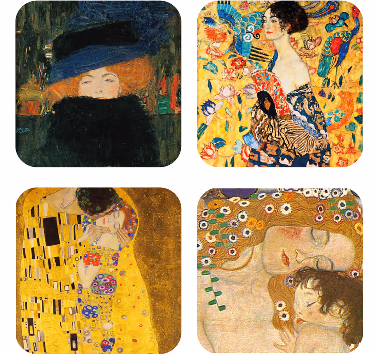 Umelecké diela gustava klimta viac tácky - Tenstickers