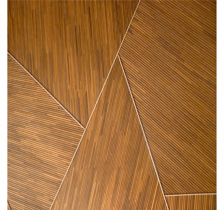Podtácka s geometrickým dreveným vzorom - Tenstickers