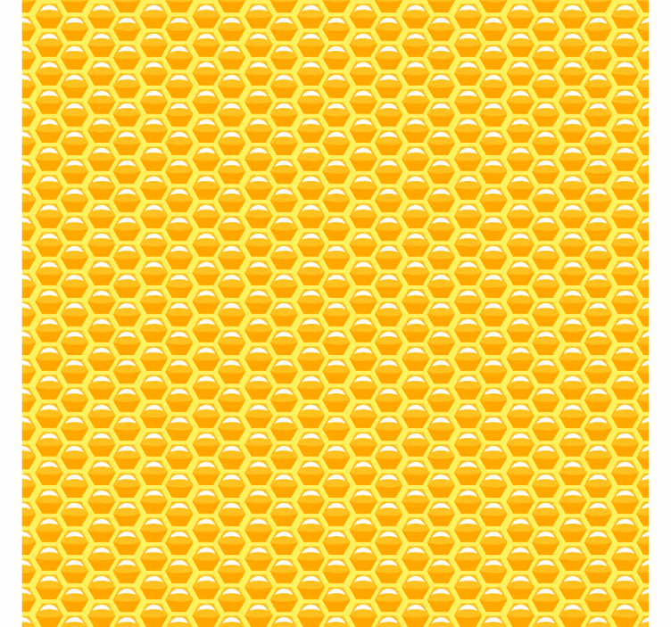 Pivná tácka so vzorom včelích plástov - Tenstickers