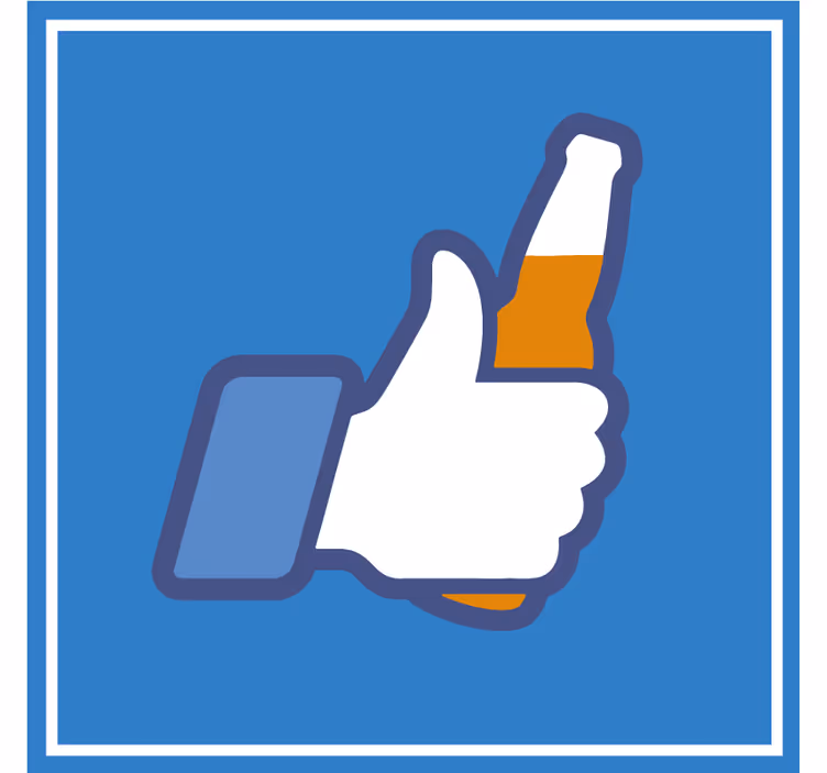 Pivná tácka s pozitívnym nápojom - Tenstickers
