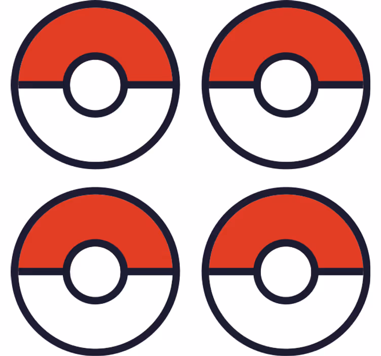 Zábavná podtácka s ikonickým kruhovým logom - Tenstickers