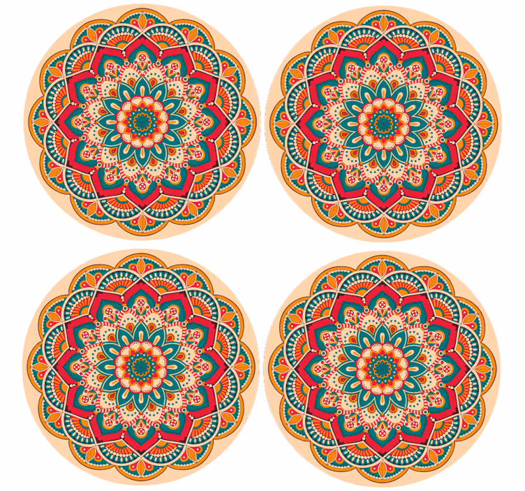 Mandala navrhuje viac podložiek - Tenstickers