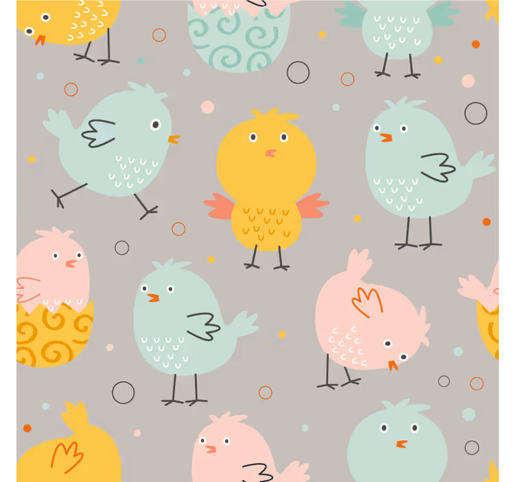 Zábavná podtácka s farebnými vtákmi - Tenstickers