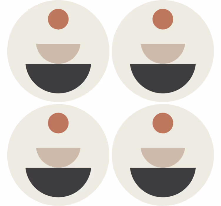 Fontána abstraktné geometrické umenie moderná dráha - Tenstickers