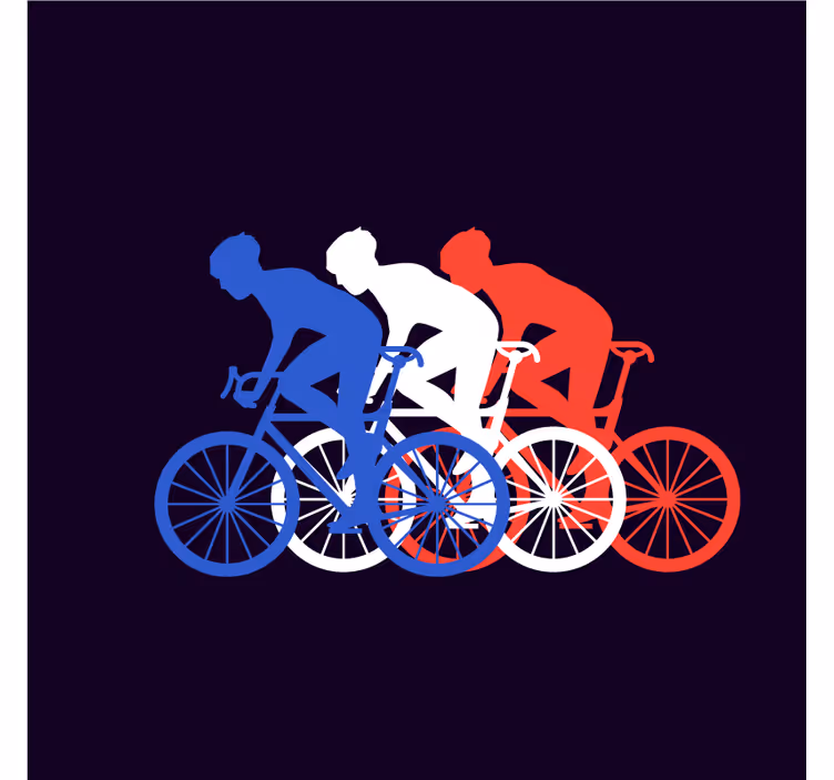 Moderná podtácka pre cyklistov v pohybe - Tenstickers