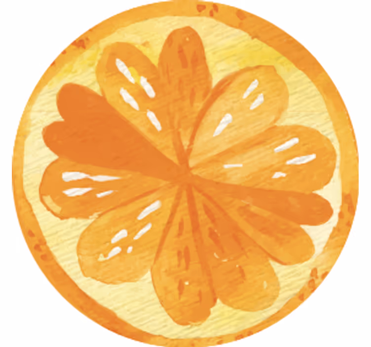 Podtácka citrusové plátky koncepty - Tenstickers