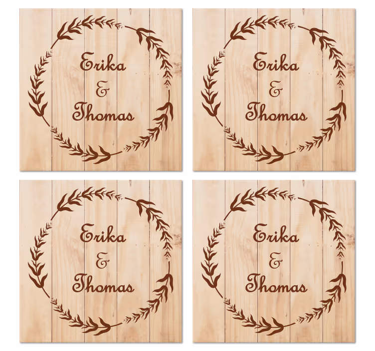 Drevená olivová ratolesť svadobná dráha - Tenstickers