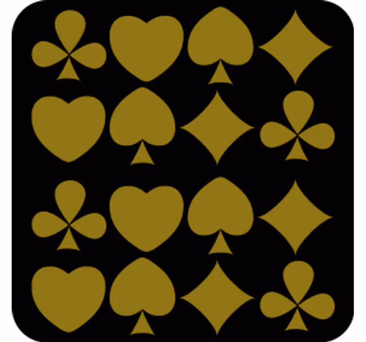 Podtácka s geometrickými tvarmi - Tenstickers