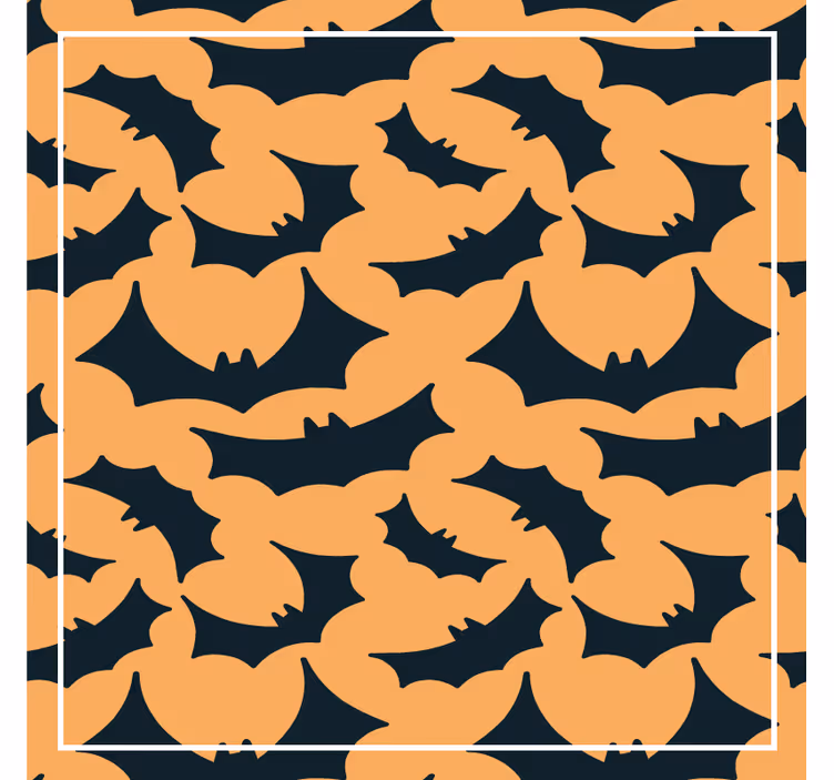 Podtácka halloween s motívom netopierov - Tenstickers