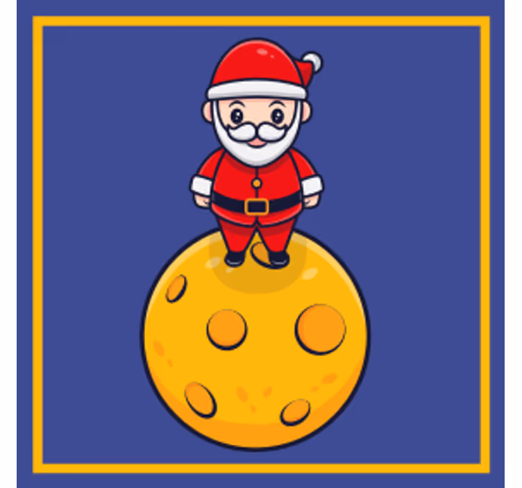 Vianočná tácka santa na syrovej guľôčke - Tenstickers