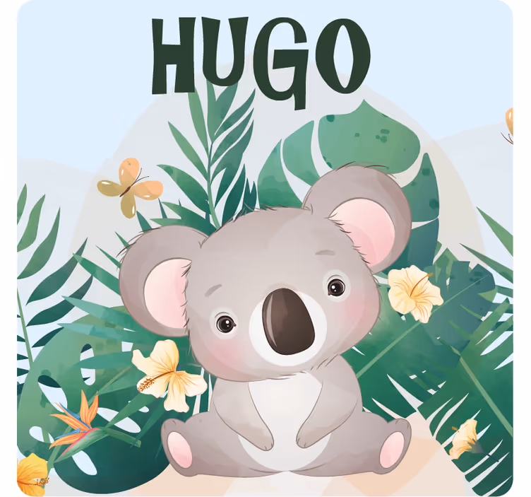 Podtácka na mieru s roztomilým koalím motívom - Tenstickers