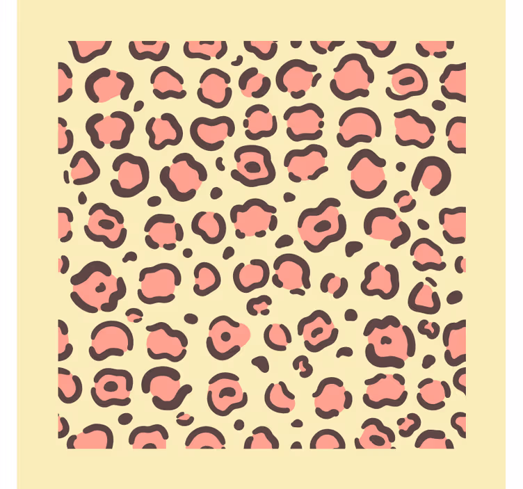 Moderná podtácka s leopardím vzorom - Tenstickers
