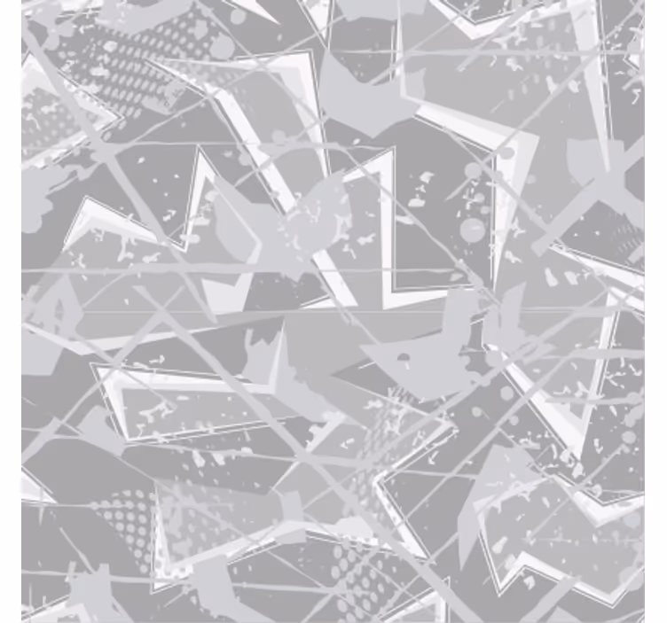 Podtácka s abstraktným geometrickým motívom - Tenstickers