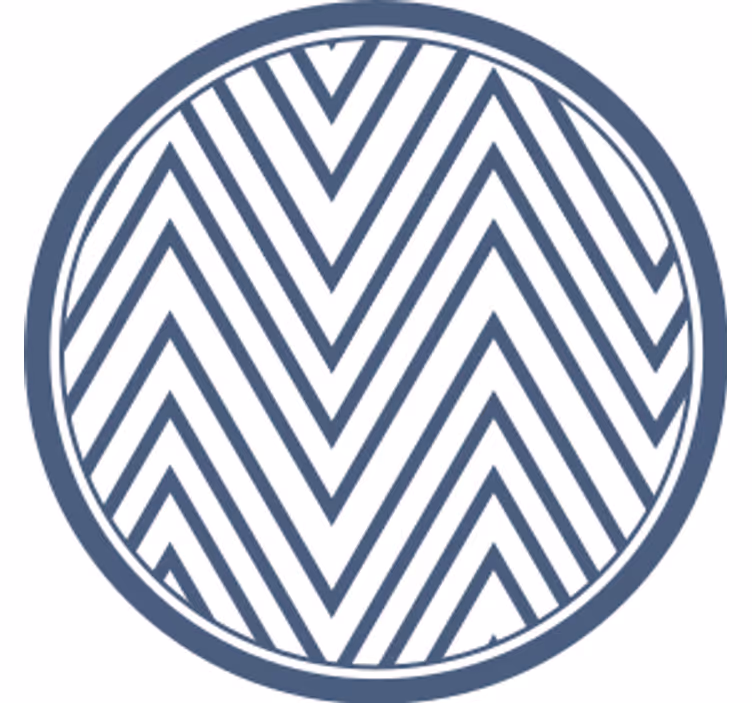 Podtácka s chevronovým vzorom - Tenstickers